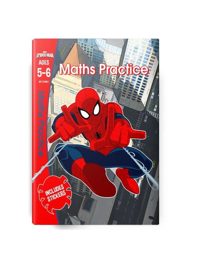 Maths Practice Book - Marvel Spiderman