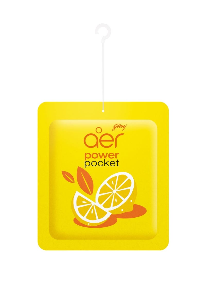 Godrej Aer Power Pocket Home Fragrance Lemon Tangy Delight - Image 3