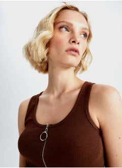 DeFacto Chain Detail T-Shirt Dress  - Image 3
