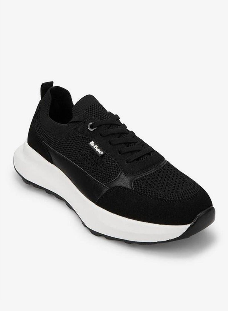 Lee Cooper Men's Panelled Lace-Up Sneakers - Image 1