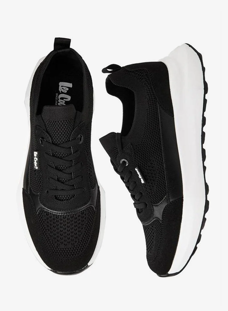 Lee Cooper Men's Panelled Lace-Up Sneakers