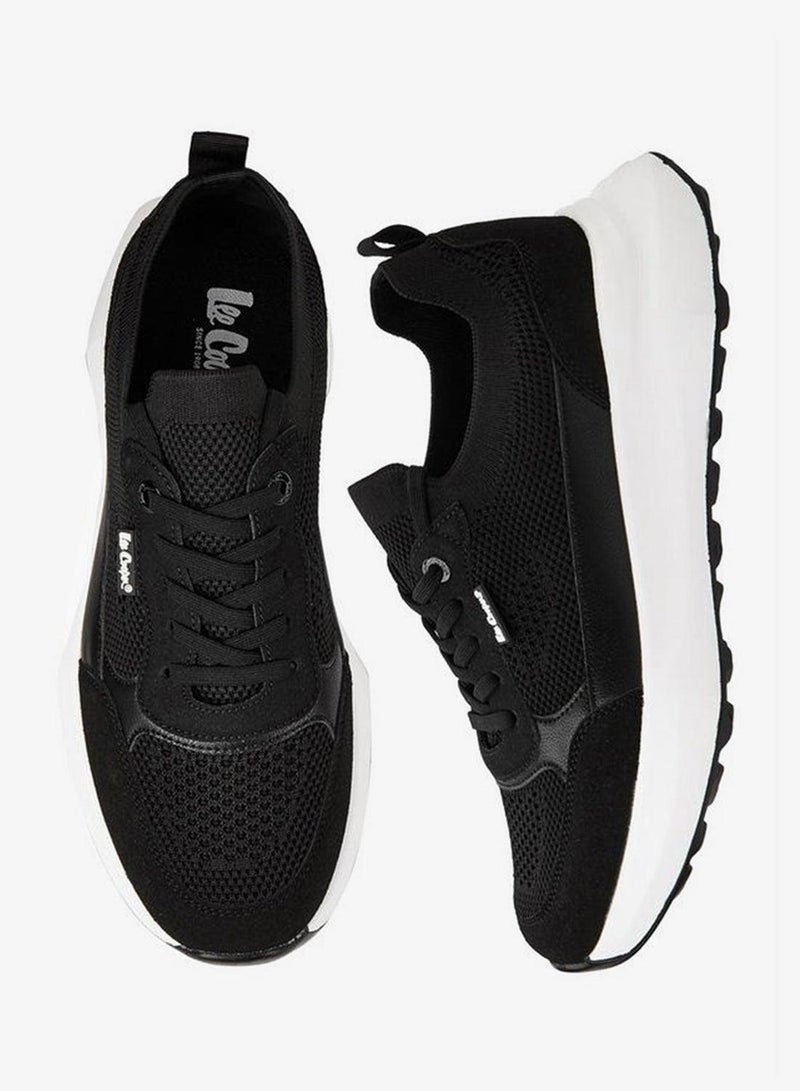 Lee Cooper Men's Panelled Lace-Up Sneakers - Image 2