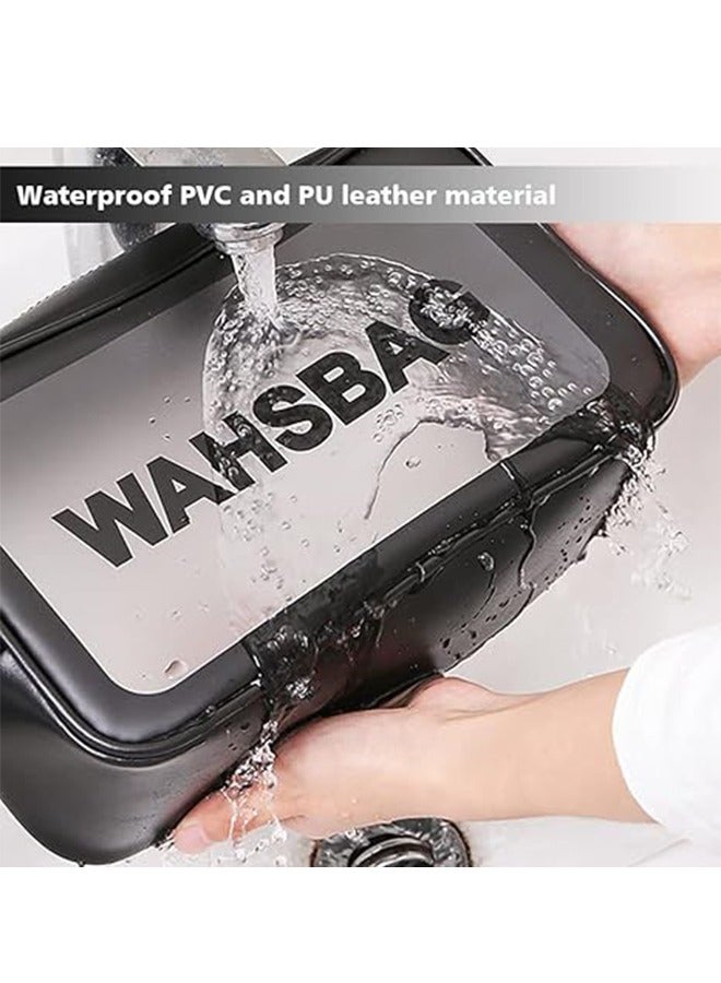 Premium Waterproof Travel Toiletry Bag – Large Capacity, Translucent Privacy Design  Durable PVC – Ideal for Hajj, Family Trips  Outdoor Use - Image 4