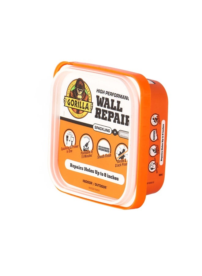 Gorilla Wall Repair | Smooth Finish | Crack Resistant | Putty | Plaster 8Ol 236Ml 107054 Made In Usa - Image 2