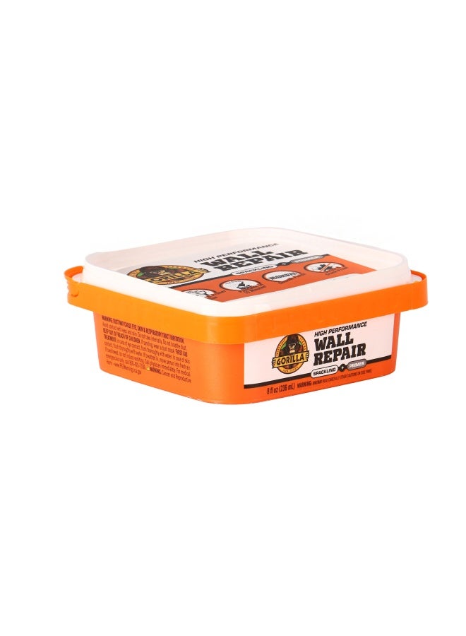 Gorilla Wall Repair | Smooth Finish | Crack Resistant | Putty | Plaster 8Ol 236Ml 107054 Made In Usa - Image 3