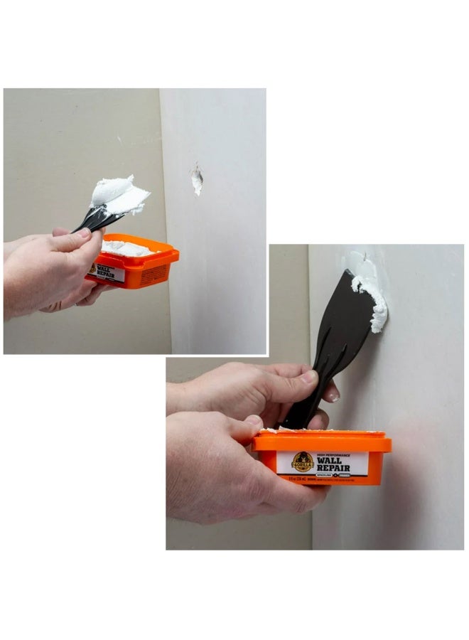 Gorilla Wall Repair | Smooth Finish | Crack Resistant | Putty | Plaster 8Ol 236Ml 107054 Made In Usa - Image 5