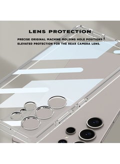 GKK Crystal Transparent protection Case Compatible with Samsung Galaxy S25 Ultra (2025) Shockproof Full Coverage Slim and Hard Phone Cover and Support Wireless Charging with Pen Slot Design - Pen NOT included  - Image 5