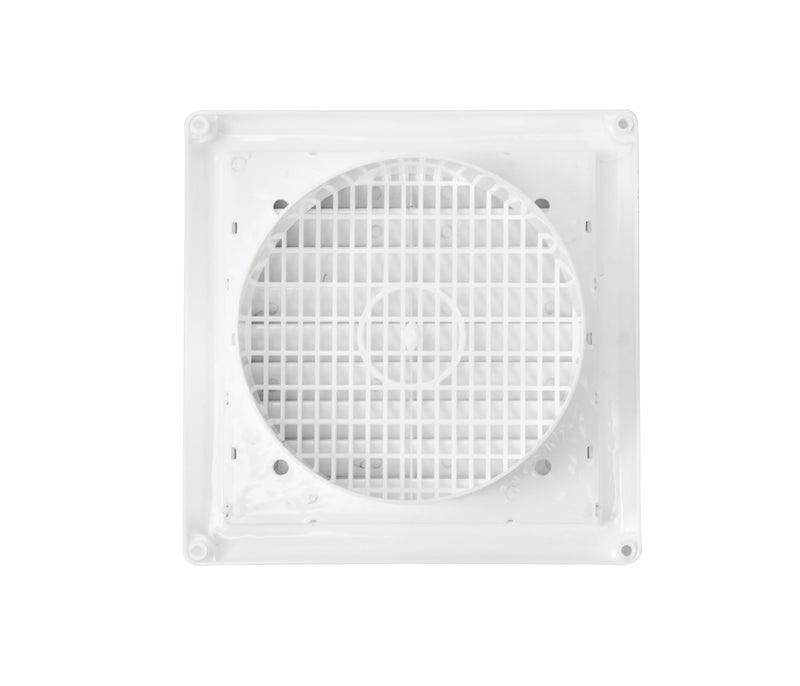 Ardnib 6 Inch Square Vent Cover For Chimney Pipe outer Vent Cover/Air Vent Cover/Cowl Cover (PP LOUVER-C) - Image 2