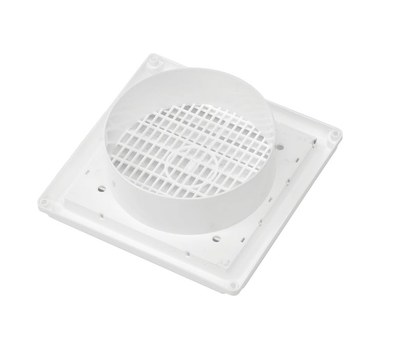 Ardnib 6 Inch Square Vent Cover For Chimney Pipe outer Vent Cover/Air Vent Cover/Cowl Cover (PP LOUVER-C) - Image 4