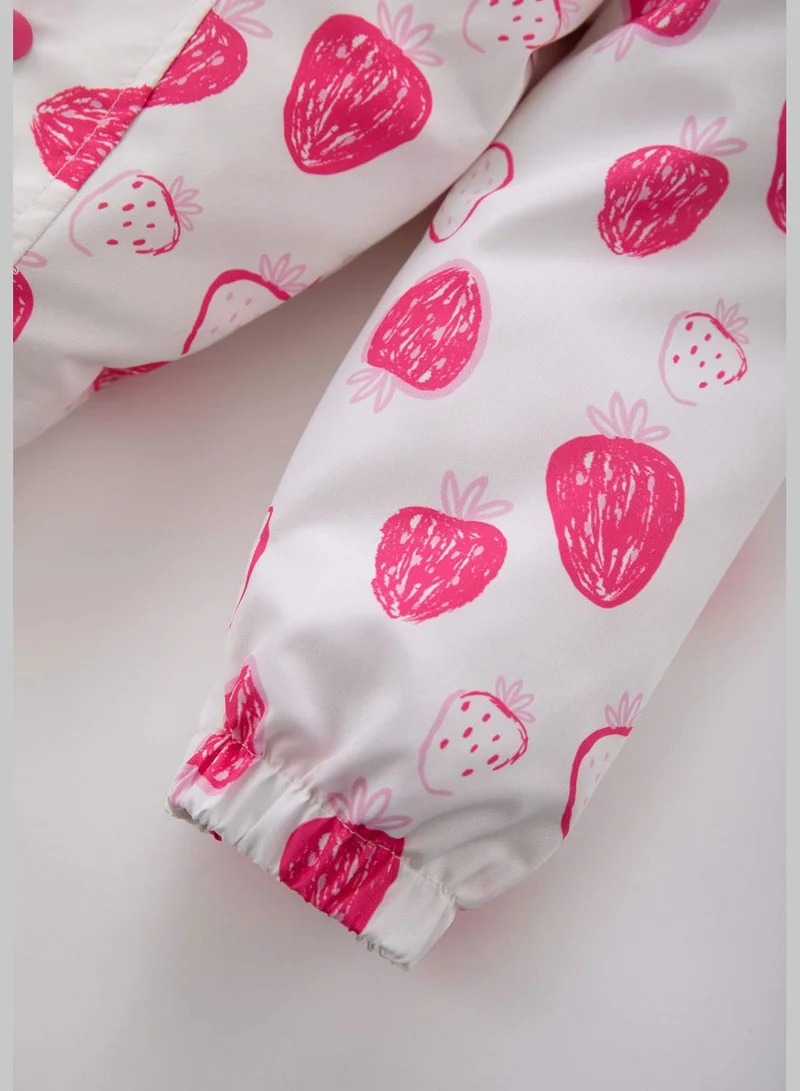 ديفاكتو BabyGirl Hooded Long Sleeve Jacket
