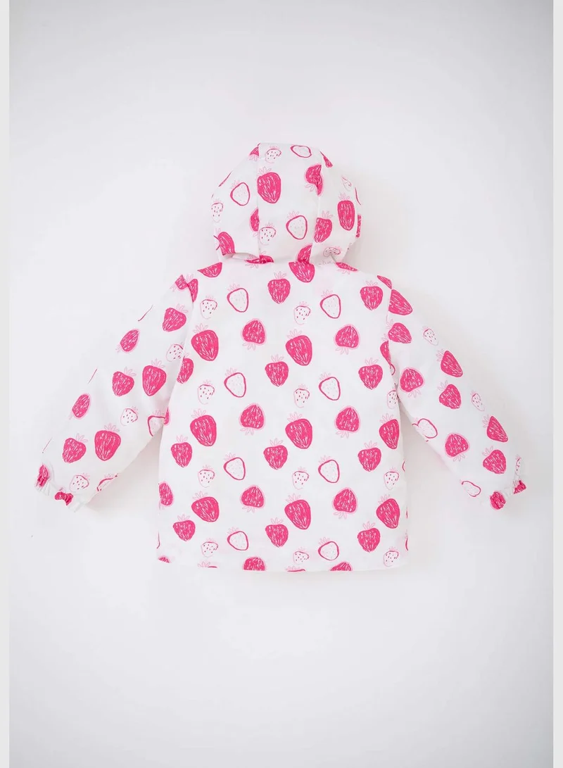 ديفاكتو BabyGirl Hooded Long Sleeve Jacket