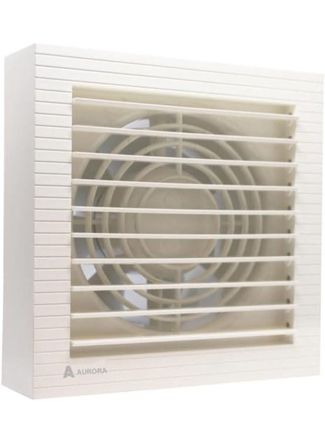 Aurora Romana 100 T White Electric Exhaust Fan with Automatic Shutter and Timer, 98 m³/h