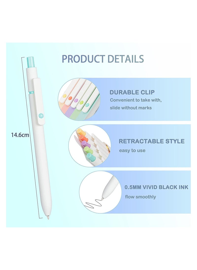 5-Piece Liquid Ink Pen Set Multicolour