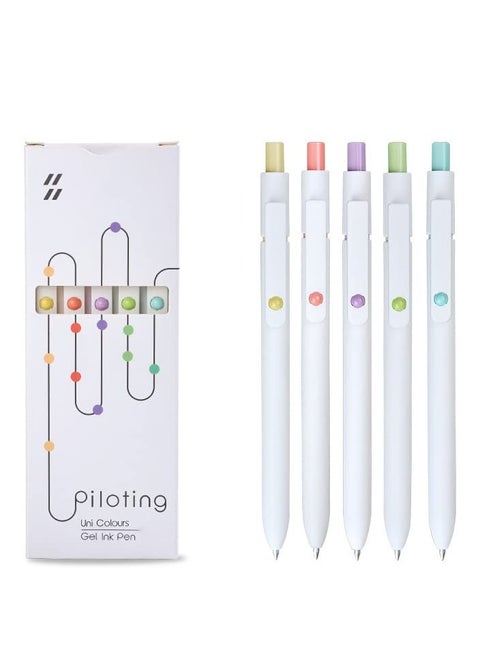 5-Piece Liquid Ink Pen Set Multicolour