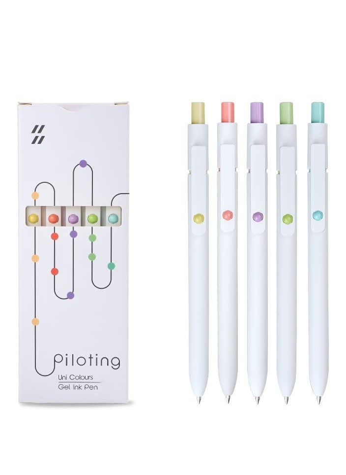 5-Piece Liquid Ink Pen Set Multicolour