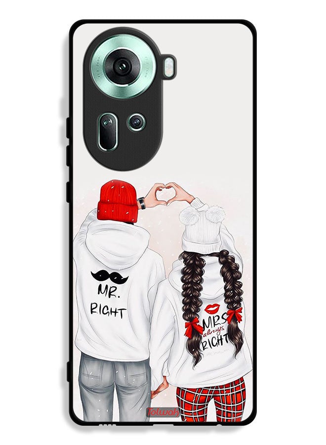 Tolwak Oppo Reno11 5G Protective Case Cover Right And Always Right - Image 1