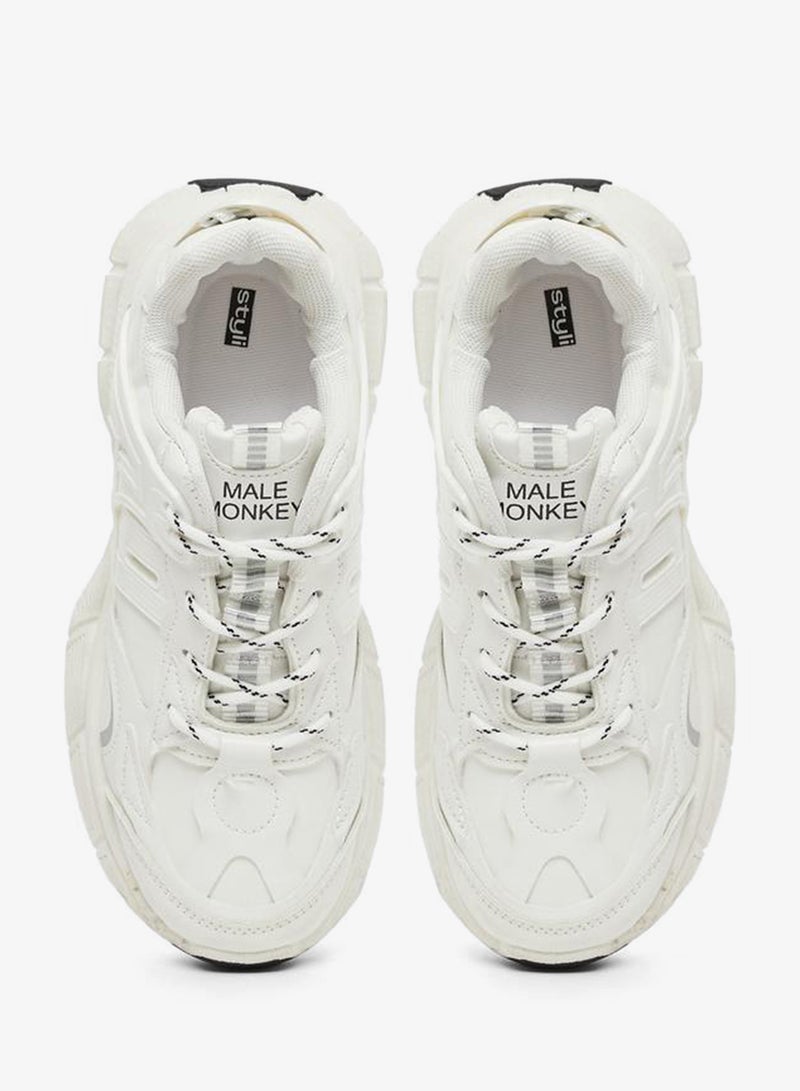 Styli Active Pull Heel Tab Chunky Sneakers - Image 5