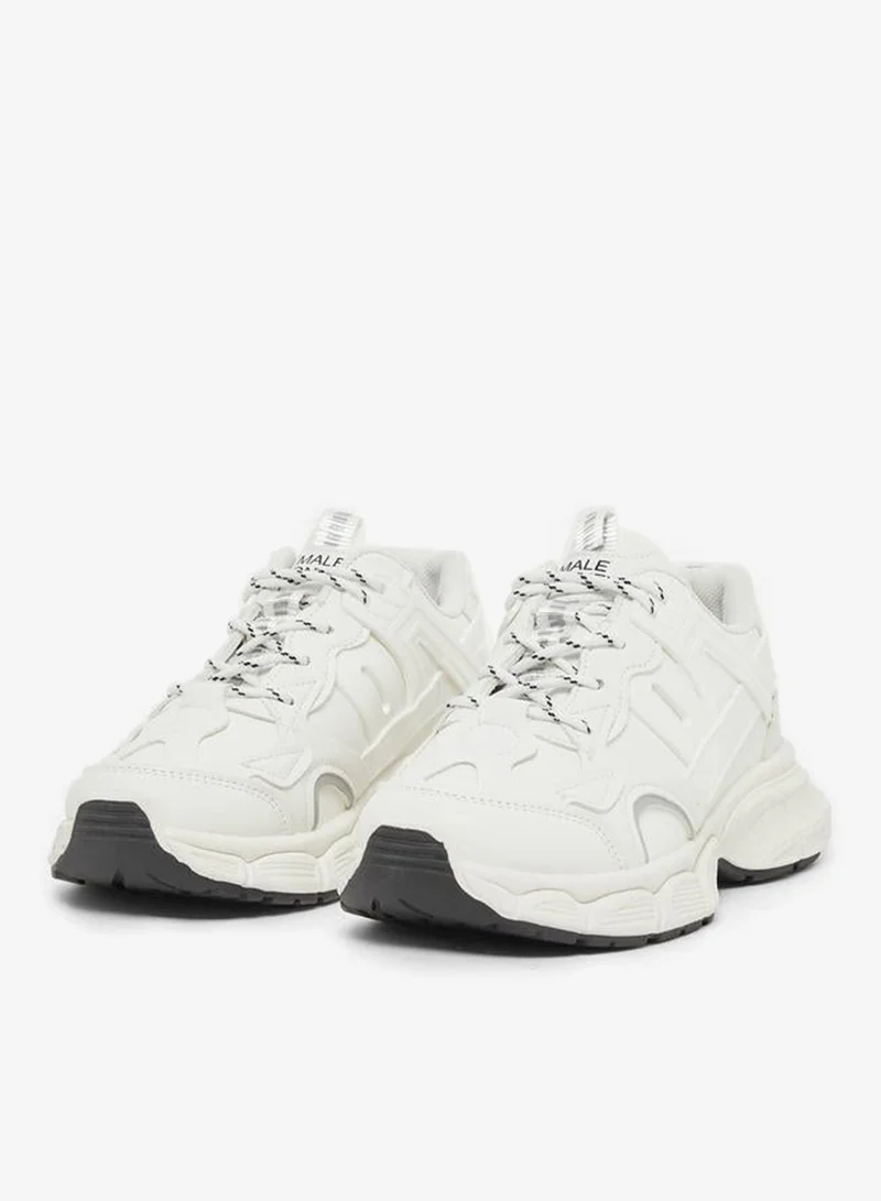 ستايلي اكتيف سنيكرز ستايلي بكعب سميك ولسان سحب