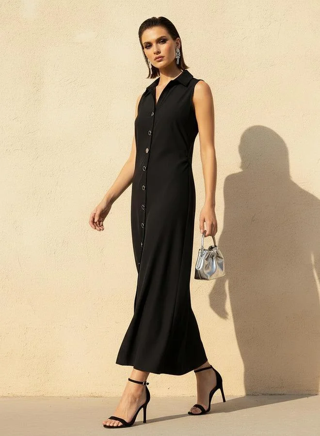 2Xtremz 2Xtremz A-line Maxi Dress