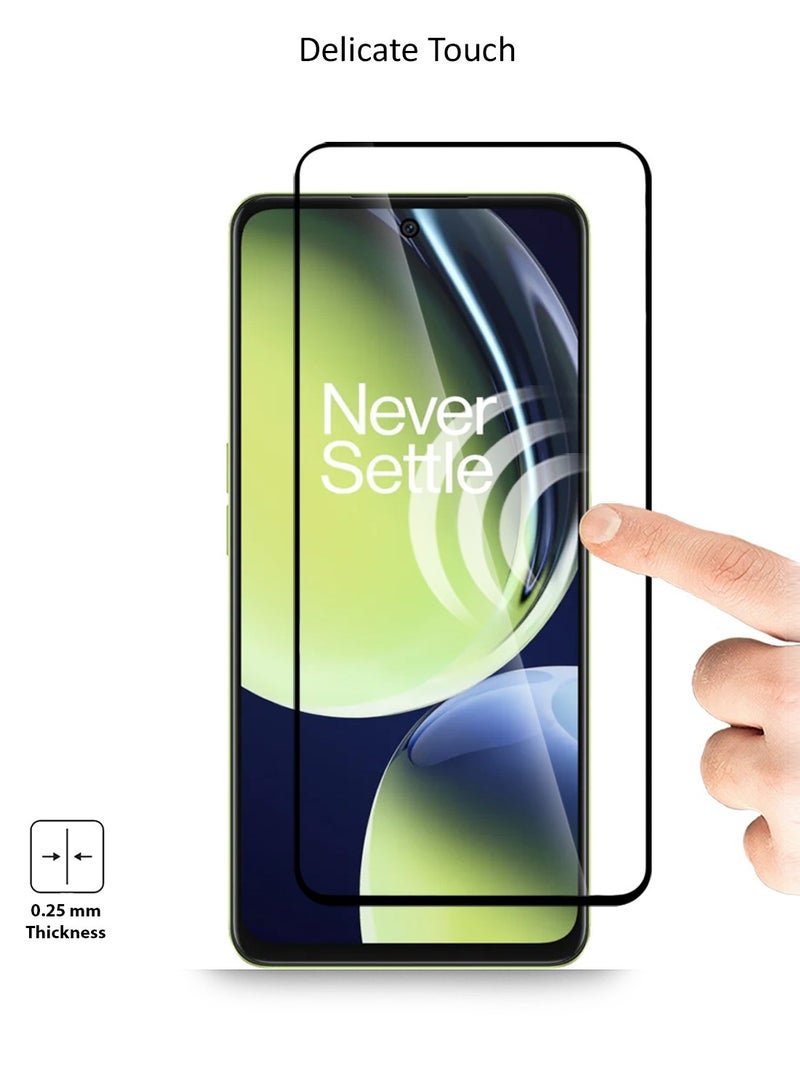 Techie واحد بلس نورد CE3 لايت 5G واقي شاشة زجاجي مقسى HD كامل التغطية - Image 4