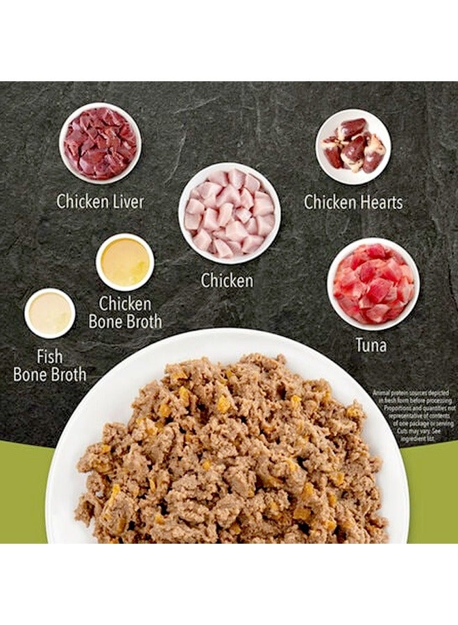 (أسنى) طعام قطط فاخر من التونة والدجاج - 85 جرام (عبوة من 24 قطعة) - Image 3