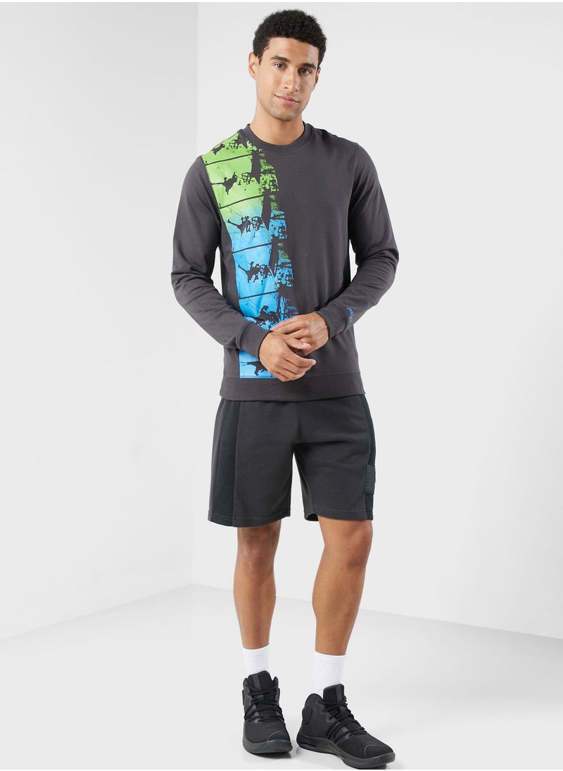 Basketball Slam Dunk Sweatshirt