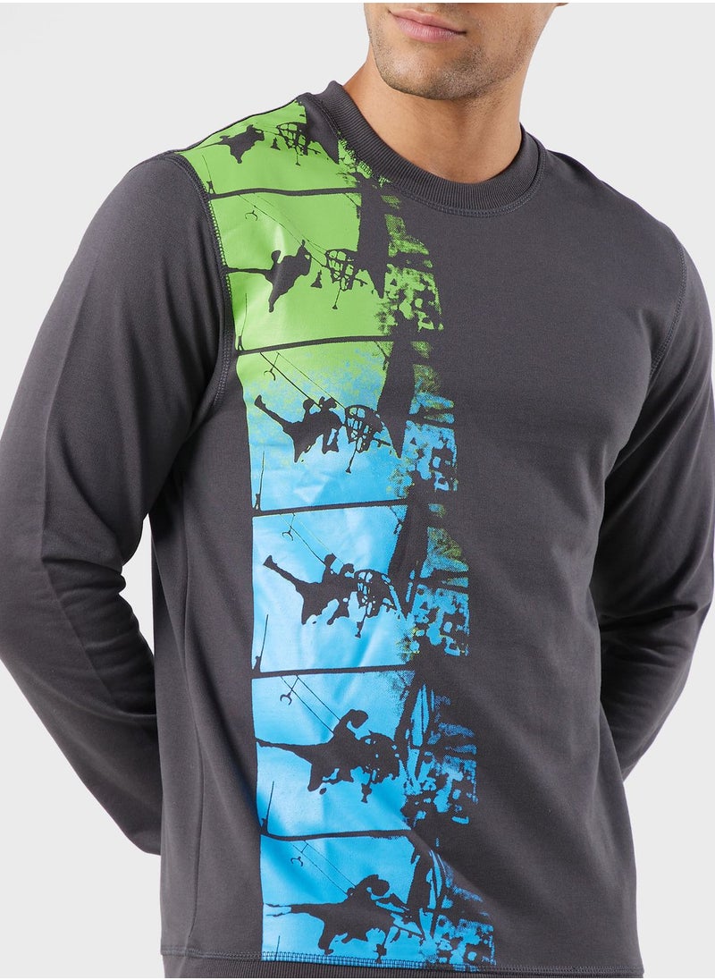 Basketball Slam Dunk Sweatshirt