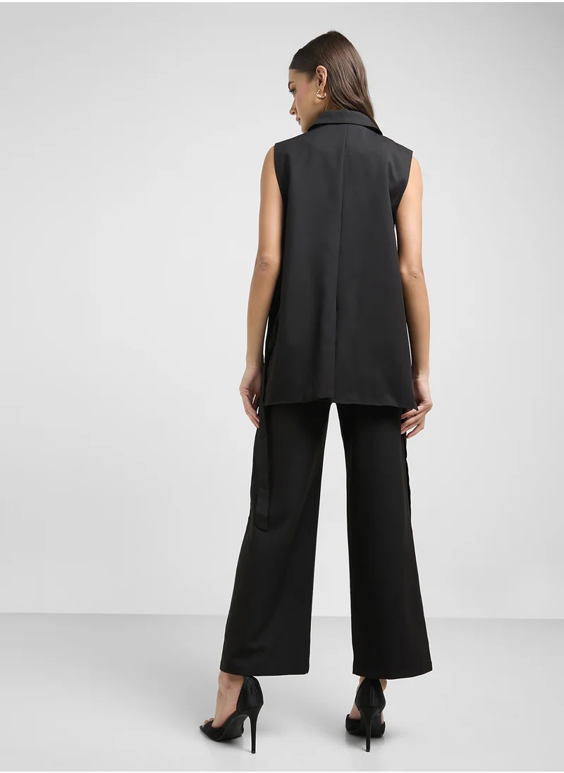 ايلا Relaxed Fit Vest & Pant Set