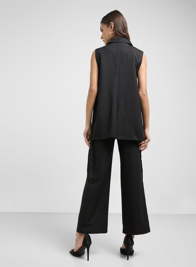 ELLA Relaxed Fit Vest & Pant Set  - Image 2