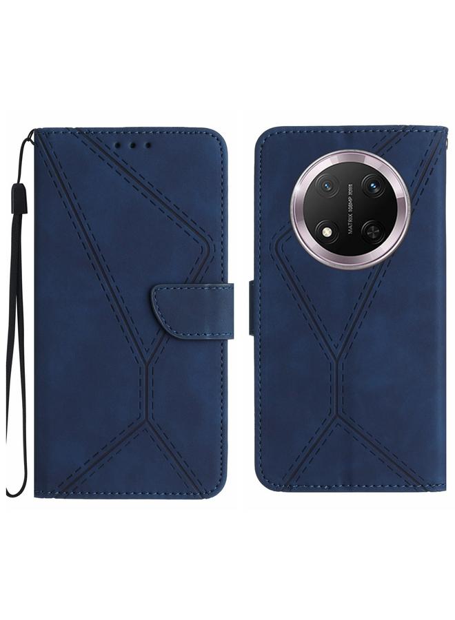 S-TOP Case For Honor X9c Stitching Embossed Leather Phone Case - Image 1