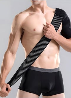 Adjustable Shoulder Brace, Shoulder Support and Compression Sleeve for Gym, Sports, Dislocated Shoulder, Injury Prevention， Pain Relief, Adjustable Fits Shoulder Brace Immobilizer Strap - pzsku/Z71904D8AAFD11235A9D7Z/45/_/1684491460/1c098e6e-2d7b-4c3d-acfa-97a000786c06