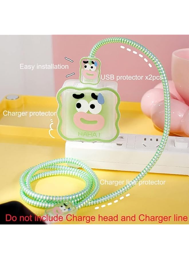 erorex Charger Cord Protector 18W 20W Humor Diy Cable Protector Usb Charger Saver Anti Bending With All For Iphone 11 12 13 14 Pro Max Mini Etc Usb Wire Funny - Image 2