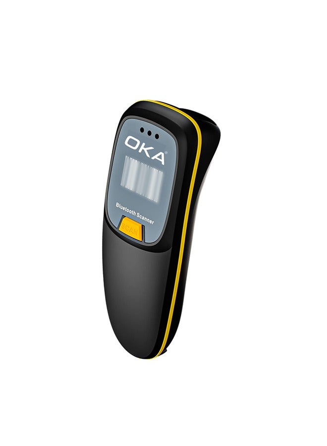 OKA Laser Barcode Scanner QR Code High Quality Wireless That Works With Bluetooth 2D - Image 2