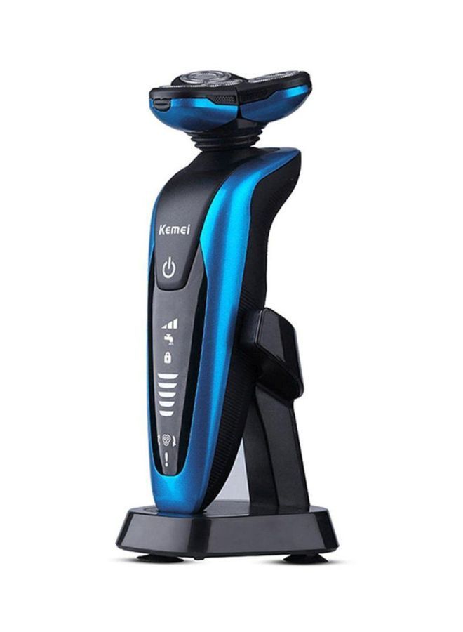 NIBEMINENT 3D Washable Twin Blade Trimmer Blue/Black - Image 4