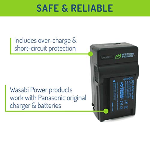 Wasabi Power Battery (2-Pack) and Charger for Panasonic DMW-BCG10, DMW-BCG10E, DMW-BCG10PP and Panasonic Lumix DMC-3D1, DMC-SZ8, DMC-TZ6, DMC-TZ7, DMC-TZ8, DMC-TZ10, DMC-TZ18, DMC-TZ19, DMC-TZ20, DMC-TZ25, DMC-TZ30, DMC-TZ35, DMC-ZR1, DMC-ZR3, DMC-ZS1, DMC-ZS3, DMC-ZS5, DMC-ZS6, DMC-ZS7, DMC-ZS8, DMC-ZS9, DMC-ZS10, DMC-ZS15, DMC-ZS19, DMC-ZS20, DMC-ZS25, DMC-ZX1, DMC-ZX3 - Image 4