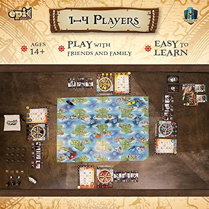 Gamelyn Games Tiny Epic Pirates - Image 5