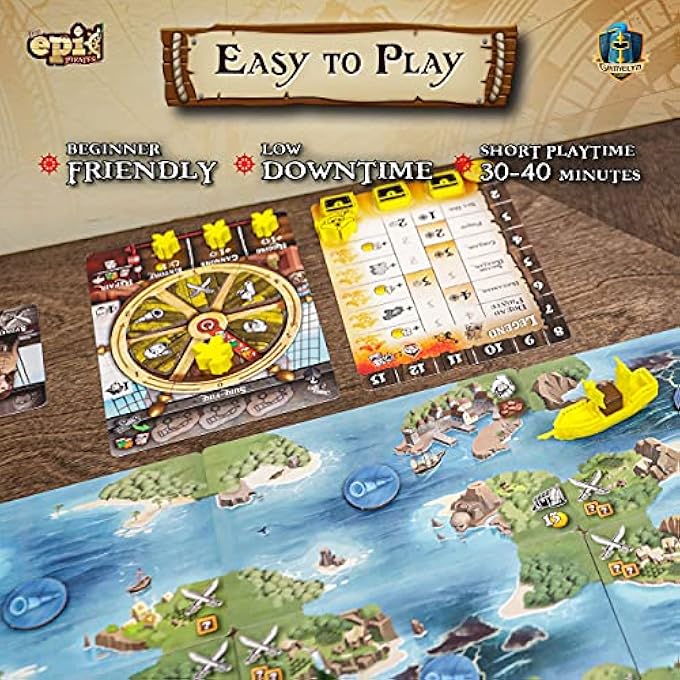 Gamelyn Games Tiny Epic Pirates - Image 4