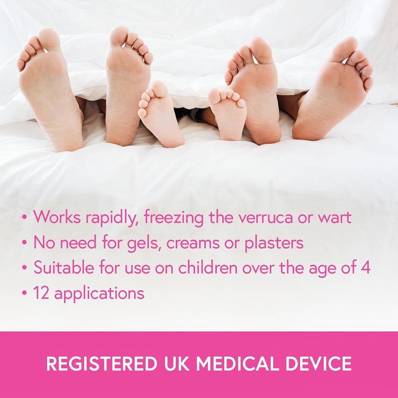 Carnation Footcare CARNATION Verruca and Wart Remover Freeze Spray 50 ml - Image 4