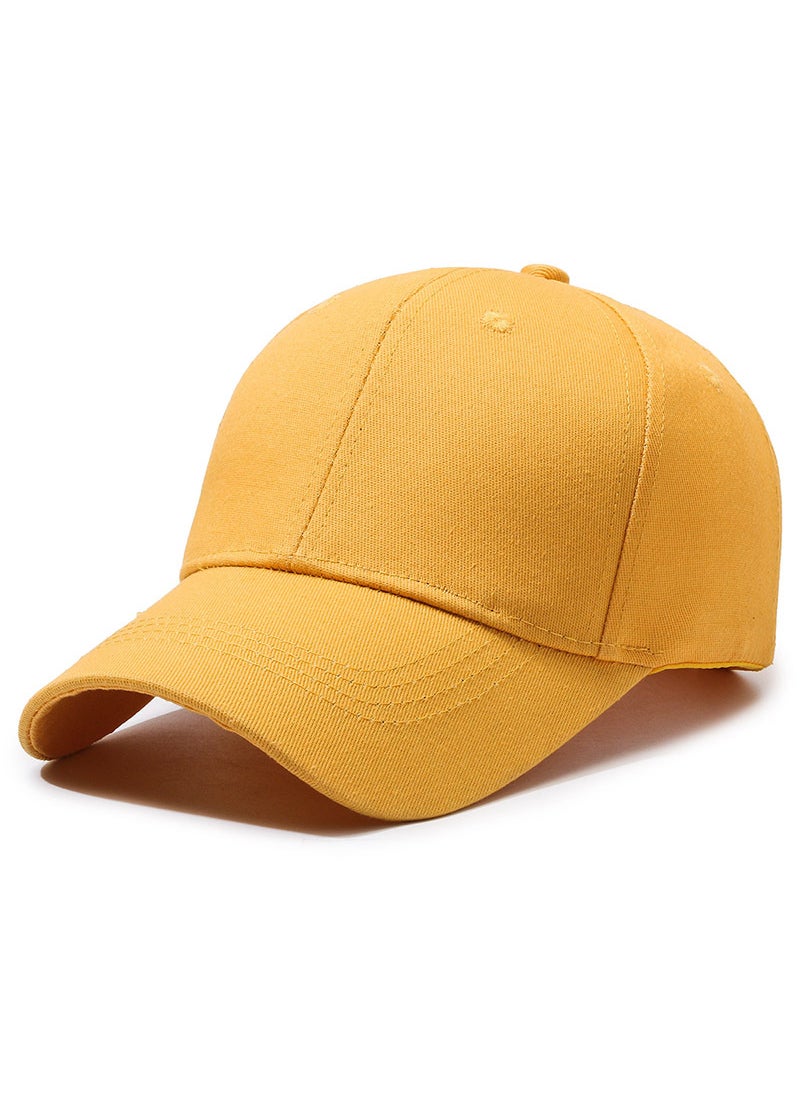 Generic - Fashion Unisex Baseball Cap Casual Hip-Hop Sun Hat Yellow - Image 1