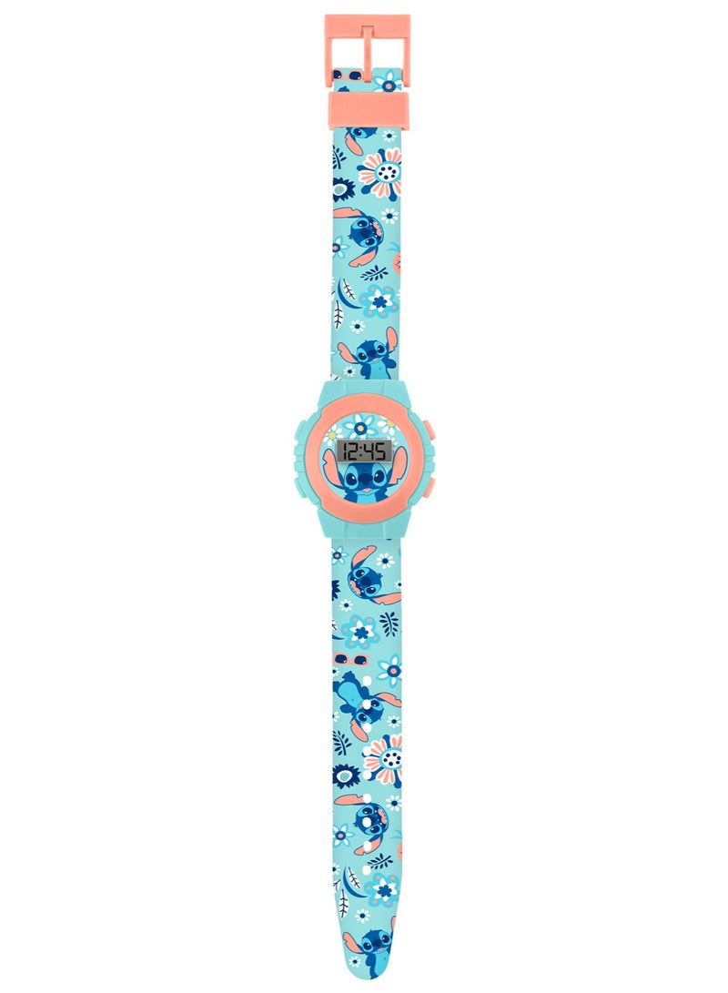 Disney Lilo & Stitch Blue Digital Girls Watch - LAS4082ARG  - Image 2