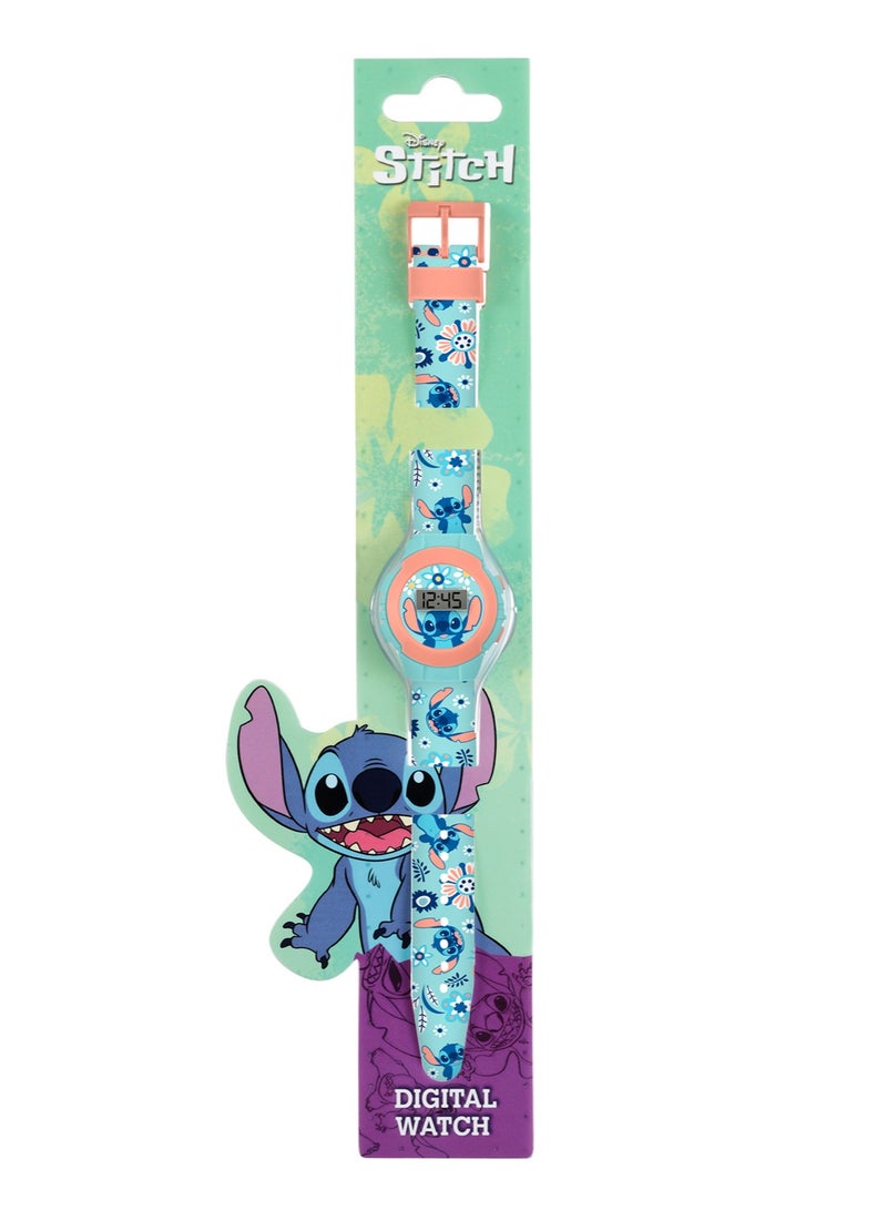 Disney Lilo & Stitch Blue Digital Girls Watch - LAS4082ARG  - Image 3