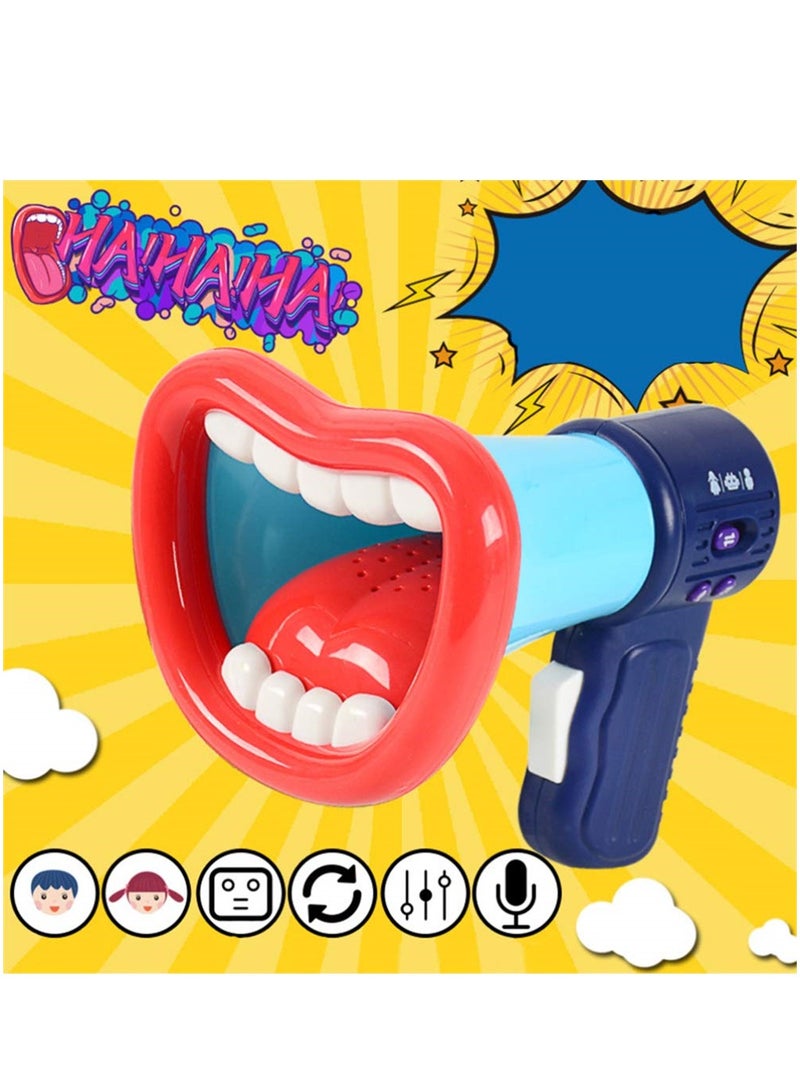 SYOSI Trumpet Toy Kids Voice Changer Toy Megaphone Function Toy with Recording Microphone Childrens Speaker Toys Mini Voice Changer Gift - Image 2