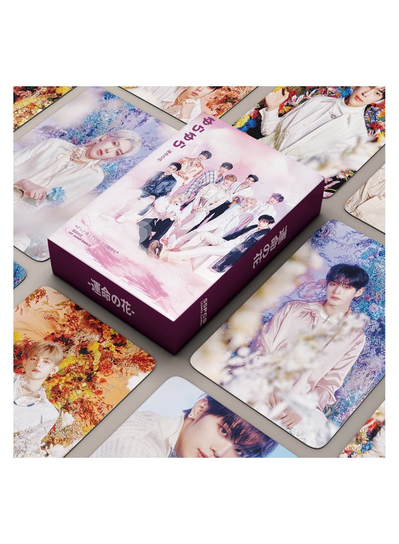 NIBEMINENT 55 Pcs Kpop ZEROBASEONE Lomo Cards Card For Fans Collection Gifts - Image 2