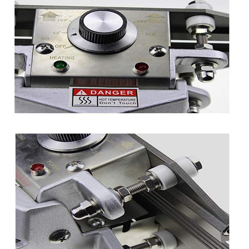 VOTOER FKR-400 16" Hand Held Crimp Heat Sealer Bag Crimp Heat Sealer Sealing Machine Tool Aluminum Foil Kraft (16" Sealing Length) - Image 3