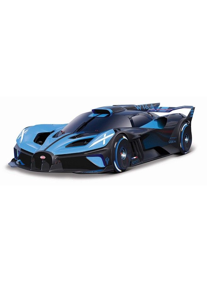 Bburago سيارة Bugatti Bolide Diecast مقاس 1:18 باللون الأزرق - Image 2