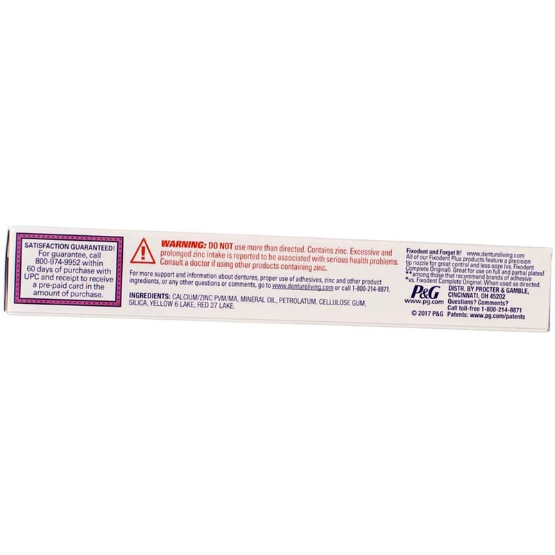 Fixodent Plus Denture Adhesive Cream Gum Care 2 Oz by Fixodent - Image 2
