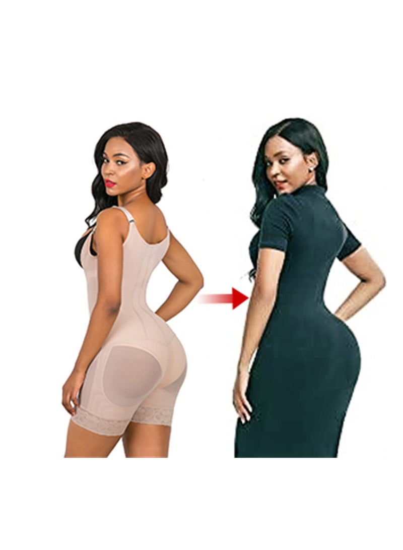 SYOSI بدلات نسائية، شايزي شورت بيج لتشكيل الجسم للنساء، مشد لتقليل الوزن، مشد مسطح للبطن، شورت تشكيل، حجم XL - Image 3