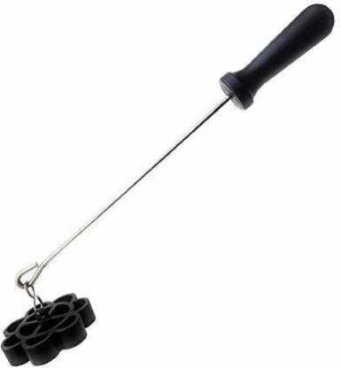 faas Non Stick Achappam Maker/Achumurukku Maker/Achappam Mould with Stay Cool Handle (Rose Cookie Maker) (Black) - Image 4