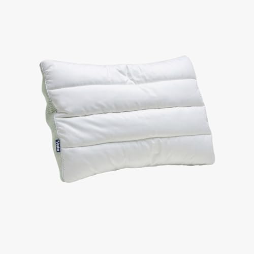 Vesta SilkLayered UltraThin Pillow 100 Silk Layer Slim and Flat Design for Back or Stomach Sleepers UltraThin Profile 25 Height Soft LimeZen - Image 1