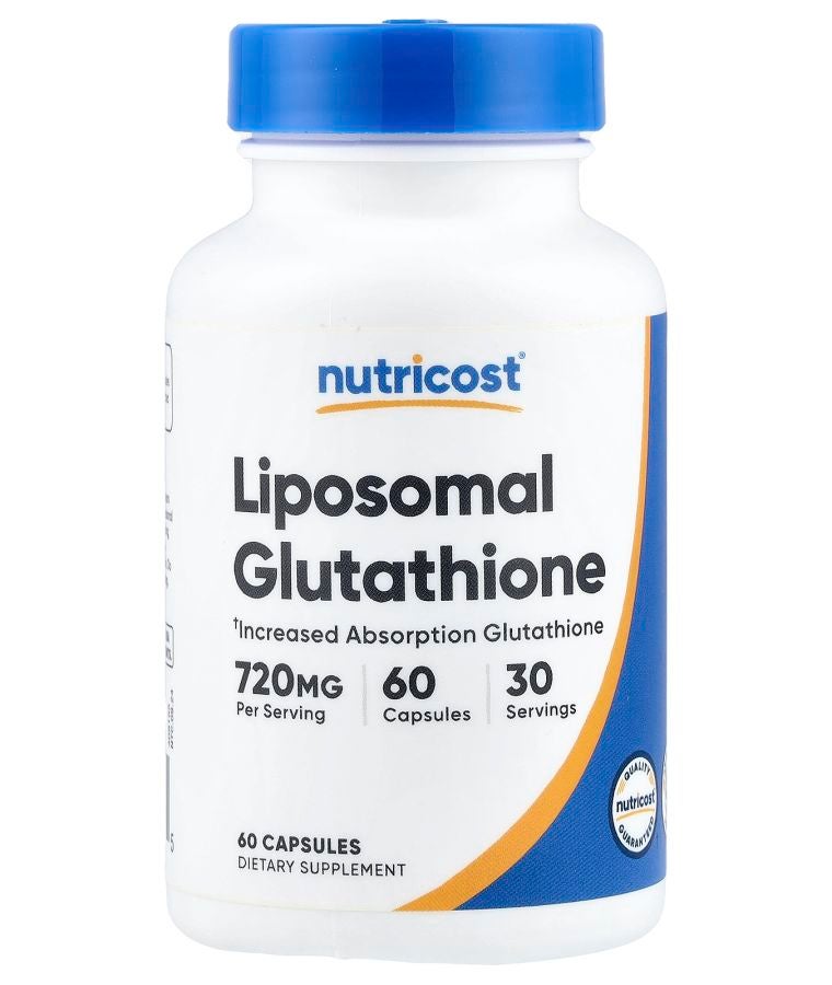 Nutricost Liposomal Glutathione 60 Capsules (360 mg per Capsule)